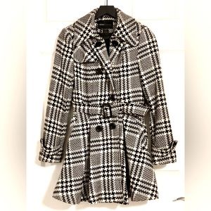 Beautiful Plaid Dress Peacoat